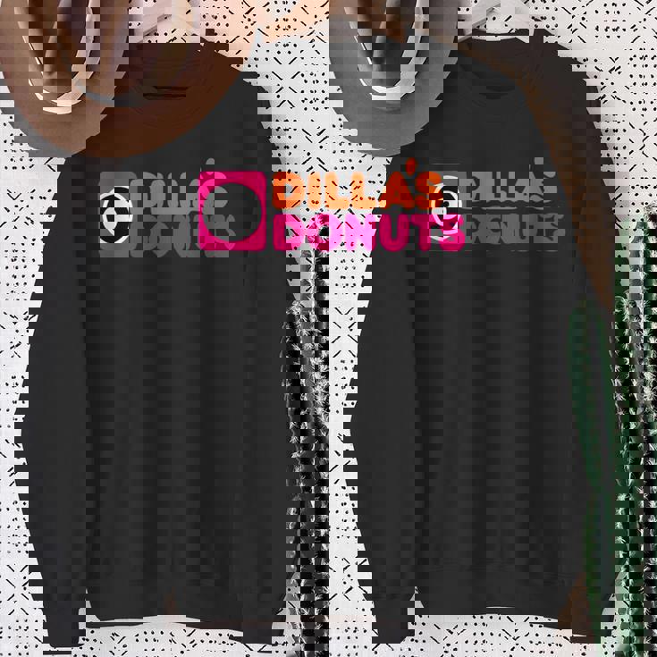 J Dillas ドーナツ ヒップホップ ジェイディー スウェットシャツ 年配の女性への贈り物