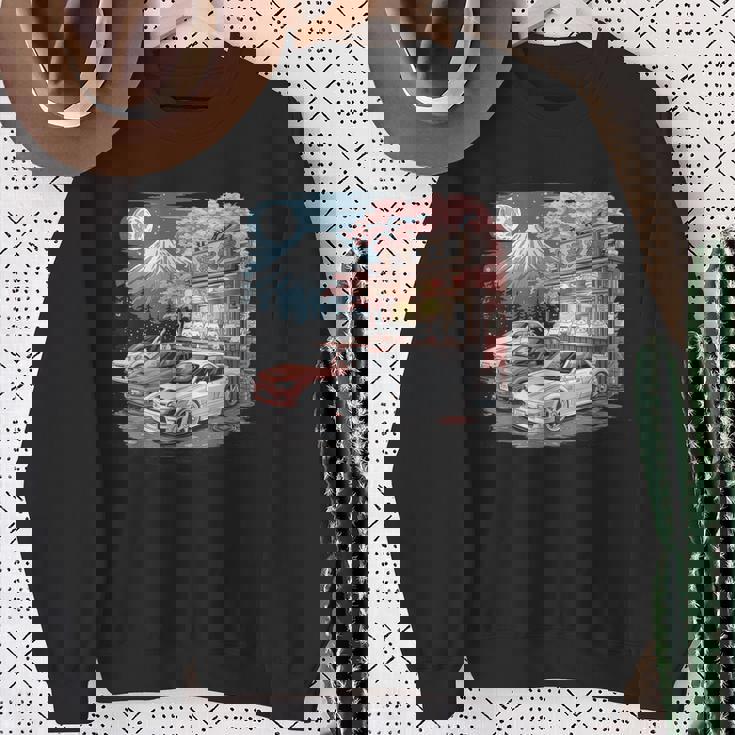 Japanese Car Jdm Japan Street Racing Streetwear Sweatshirt Gifts for Old Women