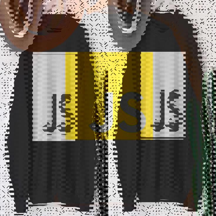 Javascript Js React AngularjsueJs NodeJs プログラマーオタク スウェットシャツ 年配の女性への贈り物