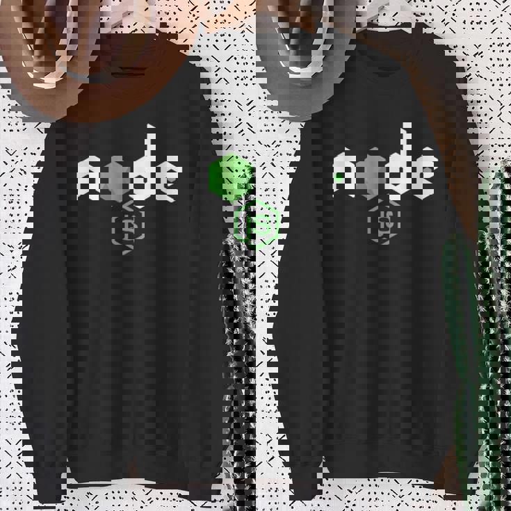 Javascript Programmer Js Node Pc Developers スウェットシャツ 年配の女性への贈り物