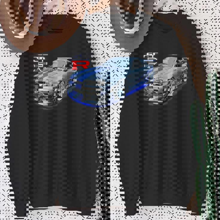 Jdm Car-Spec Kv2 シルバー Bnr34 レース スウェットシャツ 年配の女性への贈り物