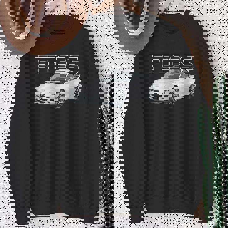 Jdm Fd ロータリーカー ホワイト スウェットシャツ 年配の女性への贈り物