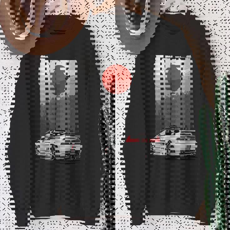 Jdm Nsx カーチューニング ジャパン ライジング サン ドリフト インポート スウェットシャツ 年配の女性への贈り物