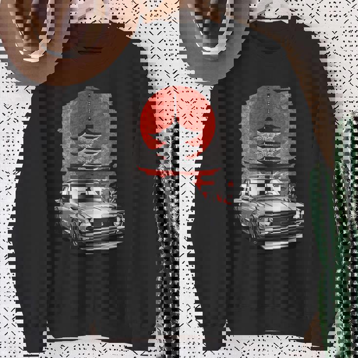 Jdm スカイライン C10 カーチューニングジャパン 神宮ドリフ スウェットシャツ 年配の女性への贈り物