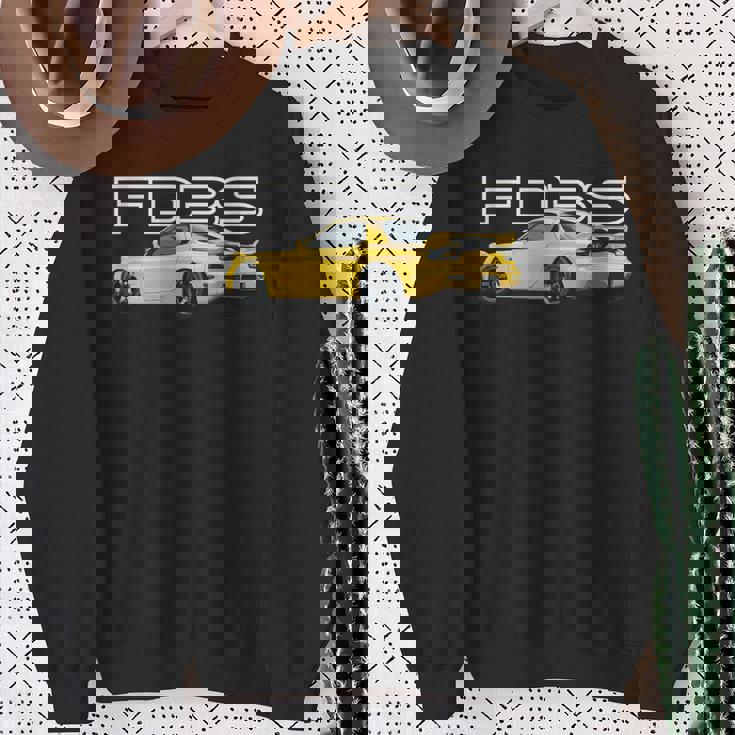 Jdm 車 Cym Fd ターボ ロータリ Fd3s スウェットシャツ 年配の女性への贈り物