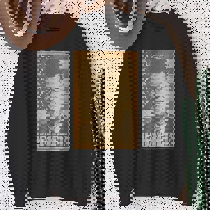 Jfk ジョン・F・ケネディ・トーンポスター スウェットシャツ 年配の女性への贈り物