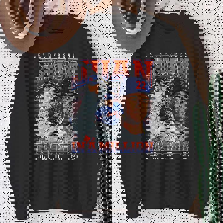 Juan In A Million Juanoto New York Baseball Mlbpa スウェットシャツ 年配の女性への贈り物