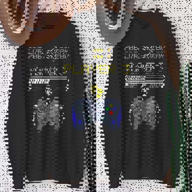 Jugadores 12 Ready Player 3 Cargando Nuevo Bebé Juegos Divertidos Camisa de entrenamiento Regalos para ancianas