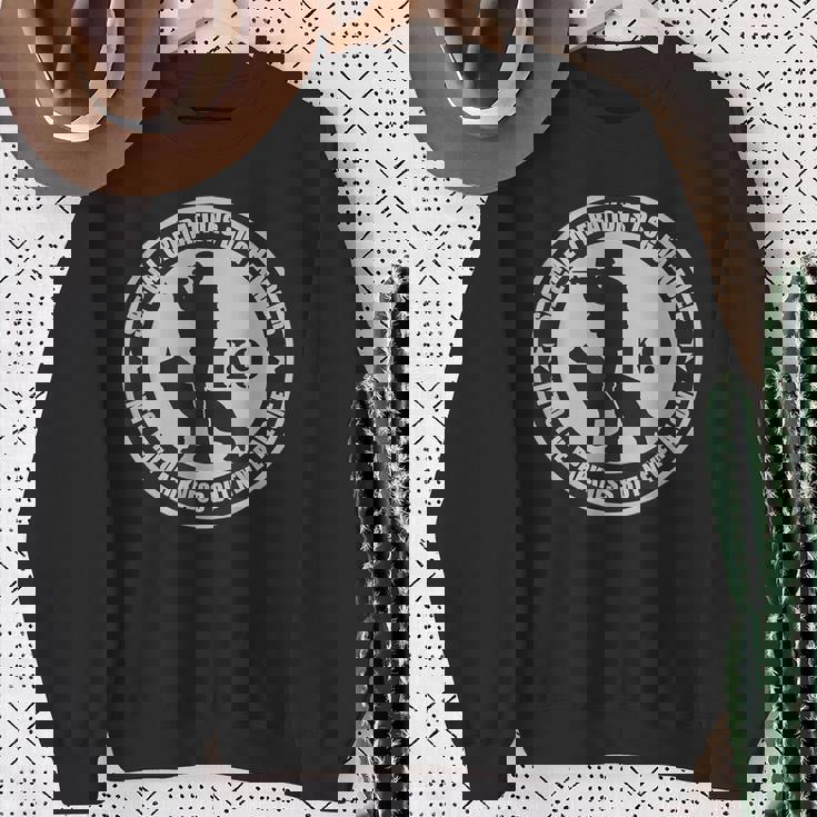 K9 特殊作戦犬ハンドラー スウェットシャツ 年配の女性への贈り物