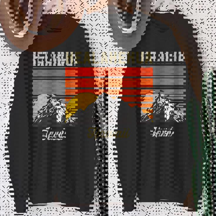 Kealakekua ハワイ レトロ ハワイアンアイランド スウェットシャツ 年配の女性への贈り物