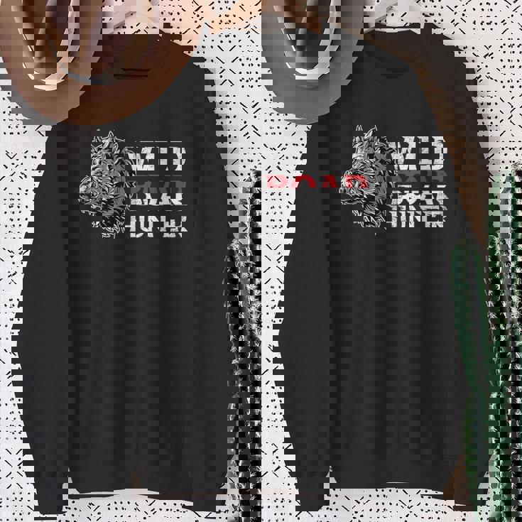 メンズ Keiler Wild 猪 ハンターの諺 スウェットシャツ 年配の女性への贈り物