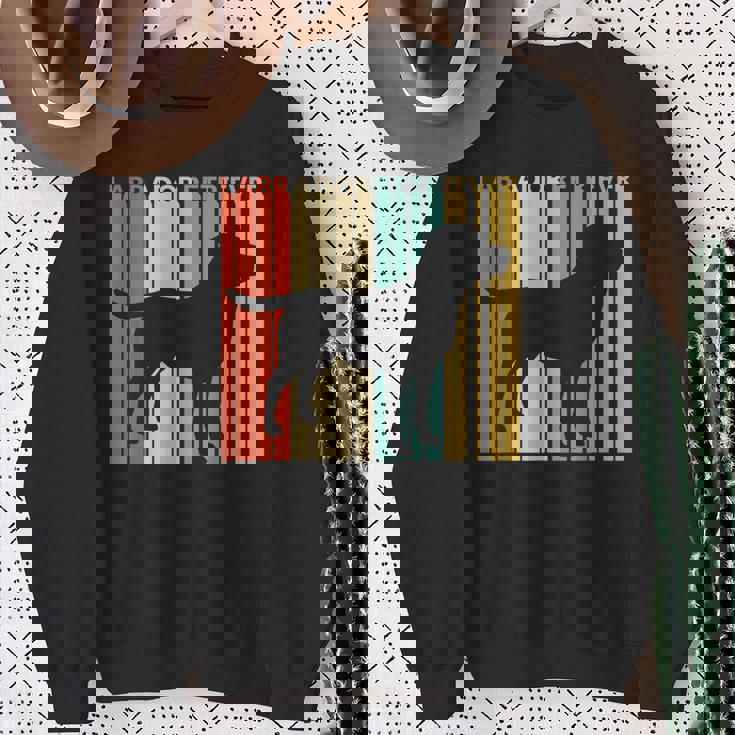 Labrador Retriever ラブラドール・レトリバー スウェットシャツ 年配の女性への贈り物