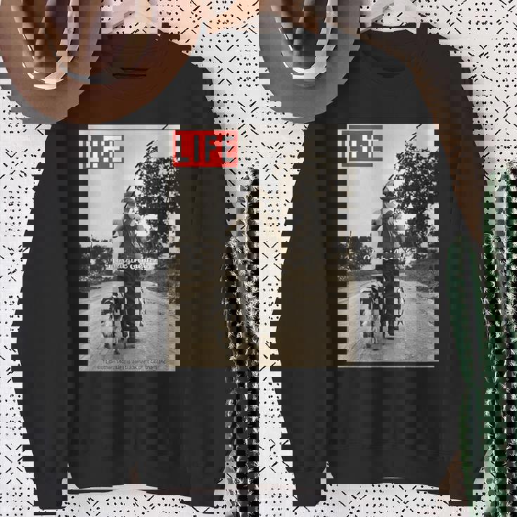 Life Picture Collection _ Nostalgic America 01 スウェットシャツ 年配の女性への贈り物