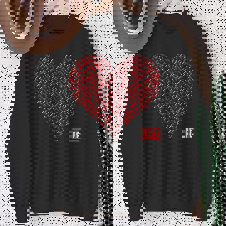 Life Picture Collection Life（ライフ）ロゴ（10） スウェットシャツ 年配の女性への贈り物