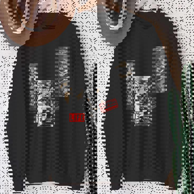 Life Picture Collection トラベル（7） 飛行機 ／ 空の旅 ／ スチュワーデス ／ 旅行者 スウェットシャツ 年配の女性への贈り物