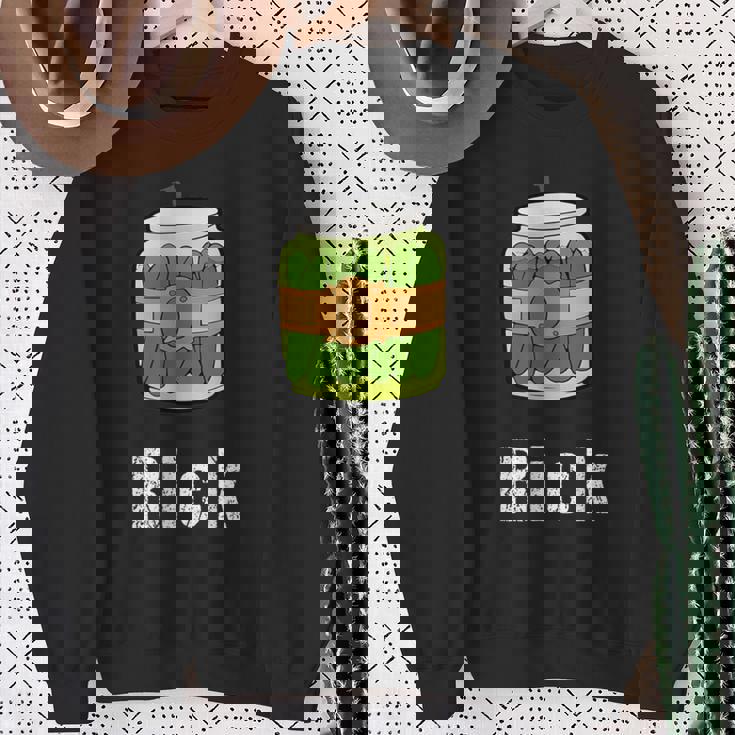 Like Pickle Rick スウェットシャツ 年配の女性への贈り物