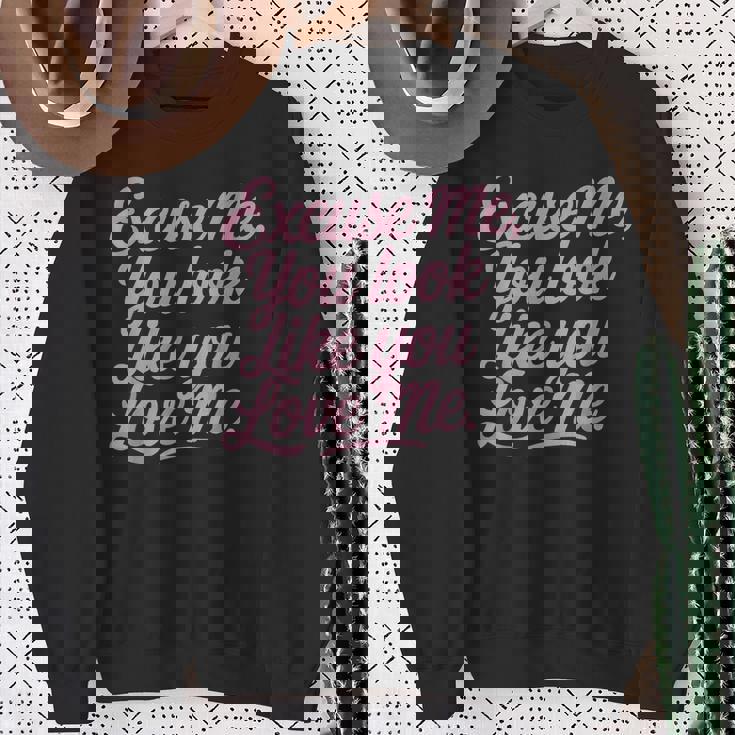 Love バレンタインデー マッチング カップル ギフト スウェットシャツ 年配の女性への贈り物