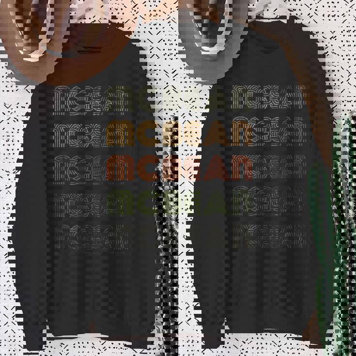 Love Heart Mcbean グランジ ビンテージスタイル ブラック マクビーン スウェットシャツ 年配の女性への贈り物