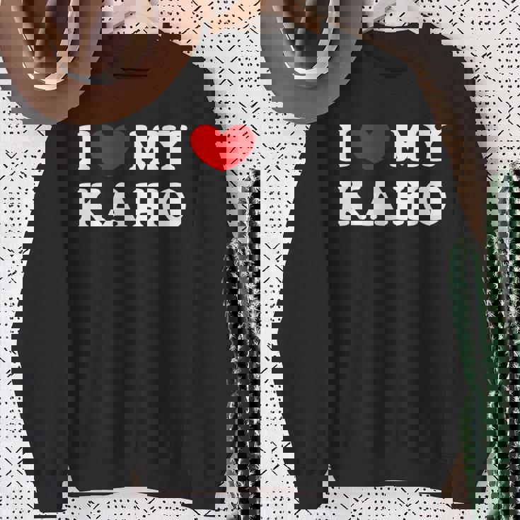 I Love My Kaho カホ大好き スウェットシャツ 年配の女性への贈り物