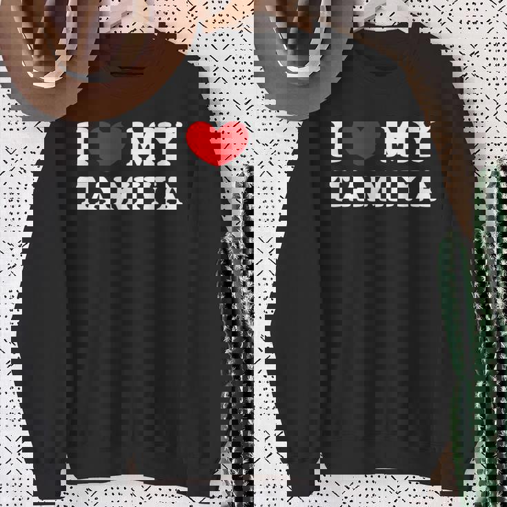 I Love My Tamiya タミヤが大好きです スウェットシャツ 年配の女性への贈り物