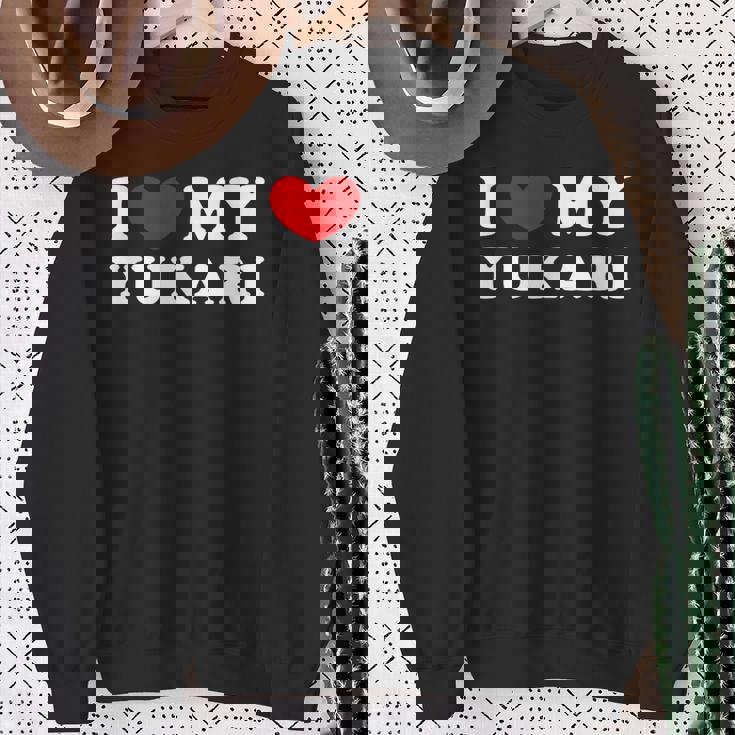 I Love My Yukari ゆかりちゃん大好き スウェットシャツ 年配の女性への贈り物