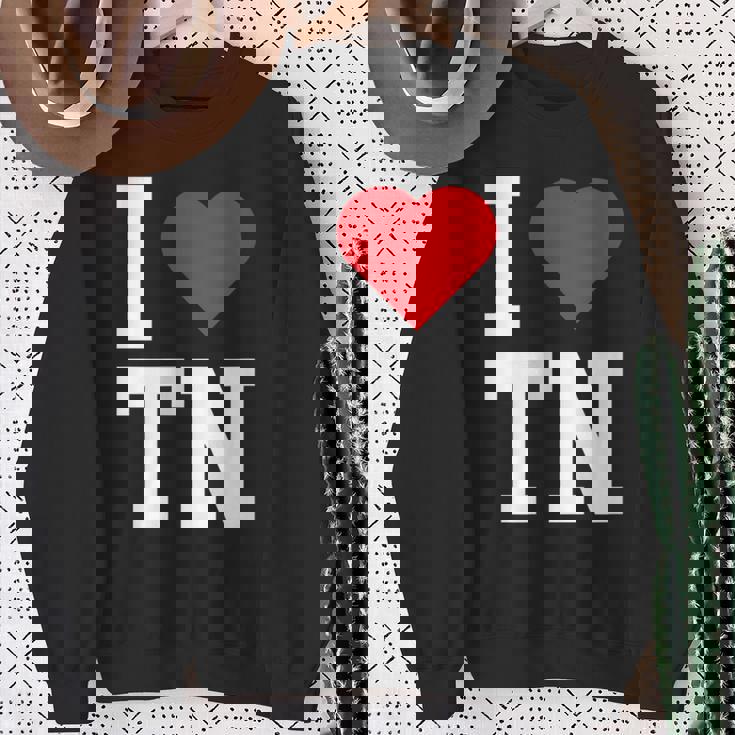 I Love Tennessee Tn Throwback Classic スウェットシャツ 年配の女性への贈り物
