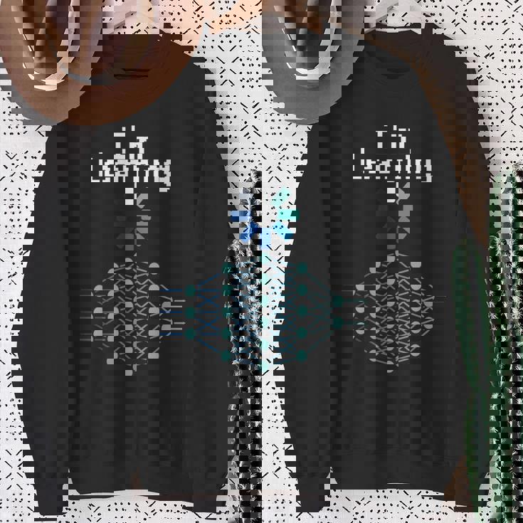 Machine Deep Learning ニューラルネットワークデータサイエンスtシャツ スウェットシャツ 年配の女性への贈り物