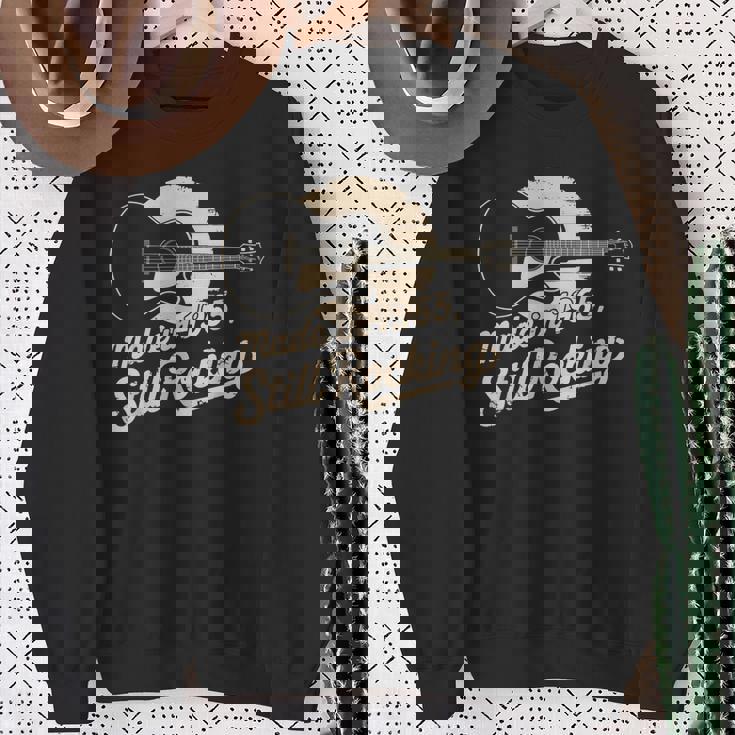 Made In 1965Till Rocking ビンテージ ギター音楽 スウェットシャツ 年配の女性への贈り物