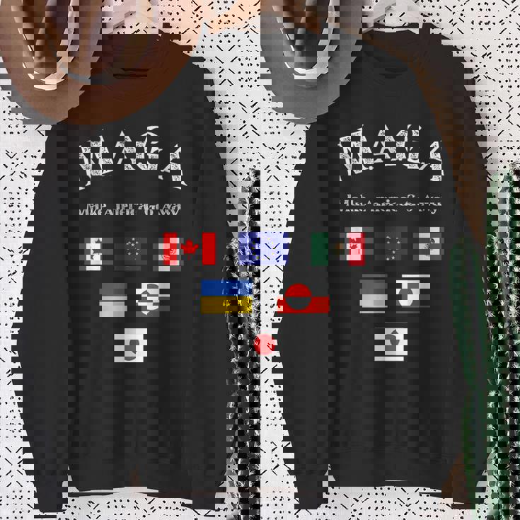 MAGA Make America Go Away スウェットシャツ 年配の女性への贈り物