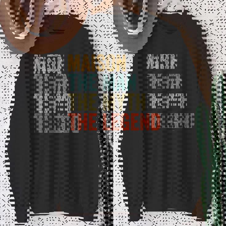 Maison The Man The Myth The Legend スウェットシャツ 年配の女性への贈り物