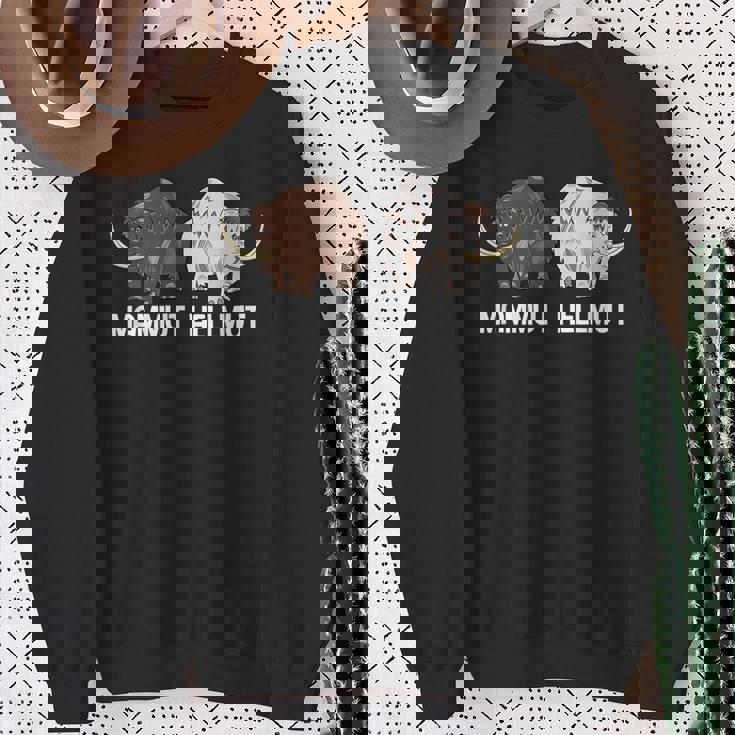 Mammut ヘルムート 石器時代 象 恐竜種 恐竜 スウェットシャツ 年配の女性への贈り物