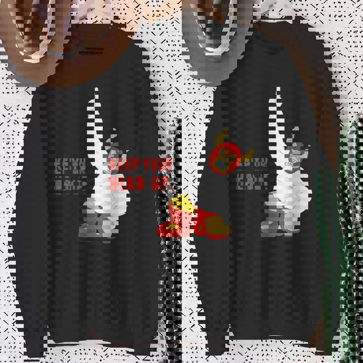 Maskman Istrongest マスクマン Keep Your Head Up レスリング スウェットシャツ 年配の女性への贈り物