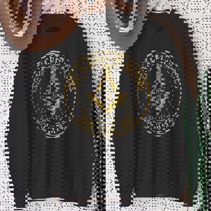 Mason Freemason フリーメイソン シンボル スクエア&コンパス シュライナー スウェットシャツ 年配の女性への贈り物