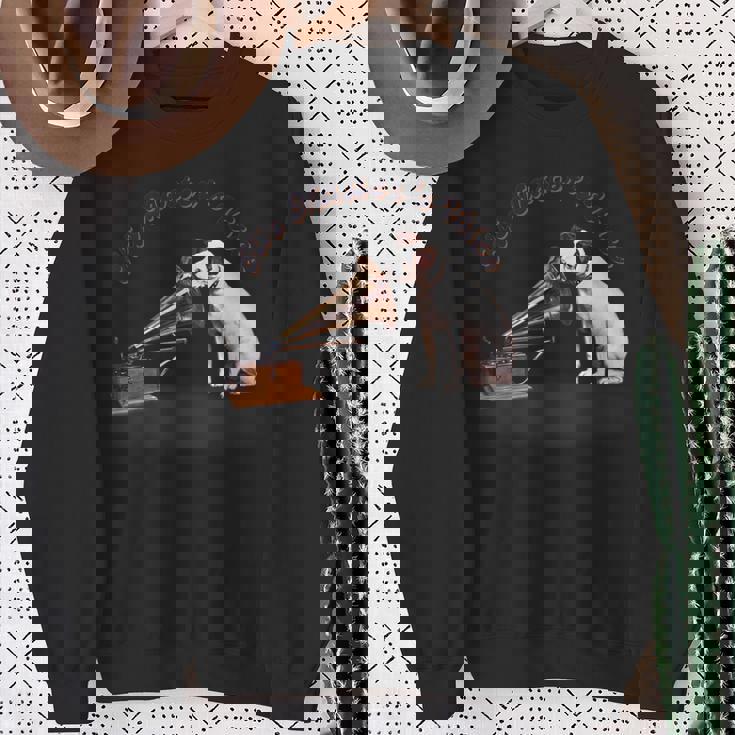 His Master'soice Rca ビクター ニッパー 犬 スウェットシャツ 年配の女性への贈り物