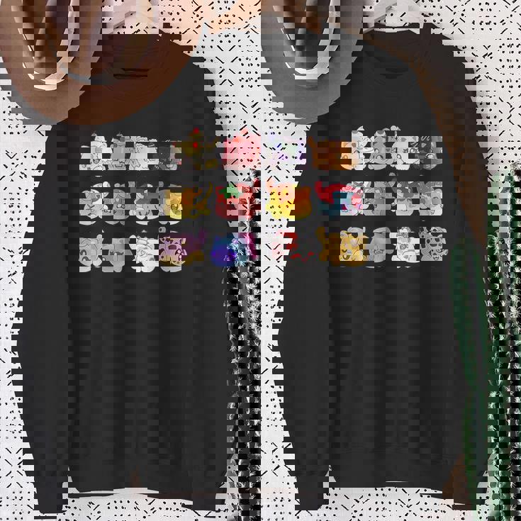 Meemeow 猫 ぬいぐるみ スウェットシャツ 年配の女性への贈り物