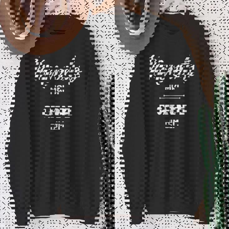 Memento Mori スウェットシャツ 年配の女性への贈り物