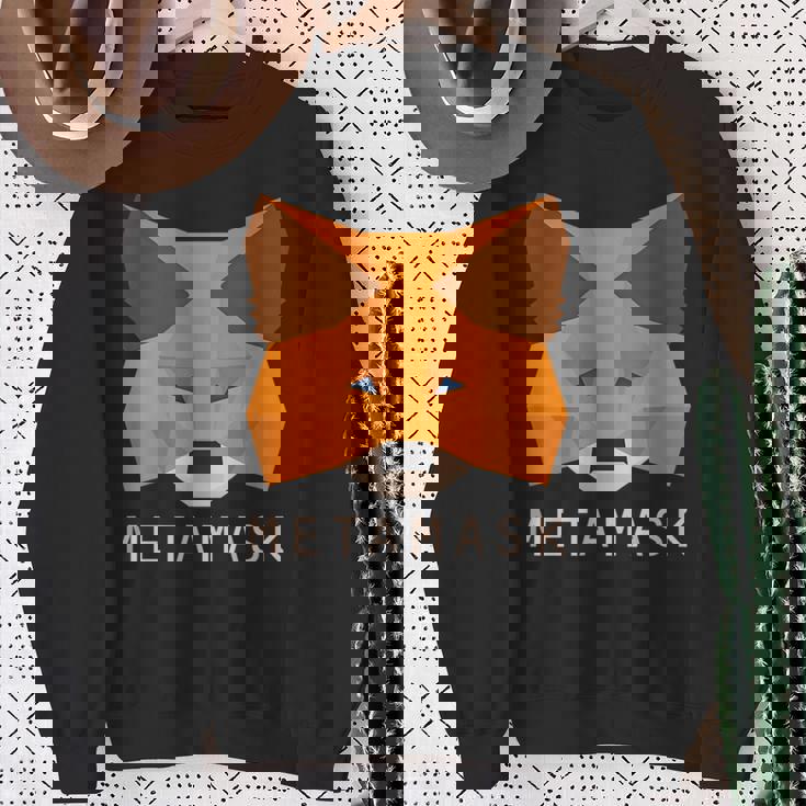 Metamask Fox 安全な暗号財布 Altcoin トークン交換 スウェットシャツ 年配の女性への贈り物