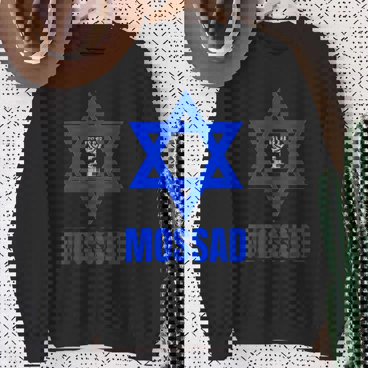 Mossad イスラエル イスラエル シークレットサービス テルアビブ メノラ Idf スウェットシャツ 年配の女性への贈り物