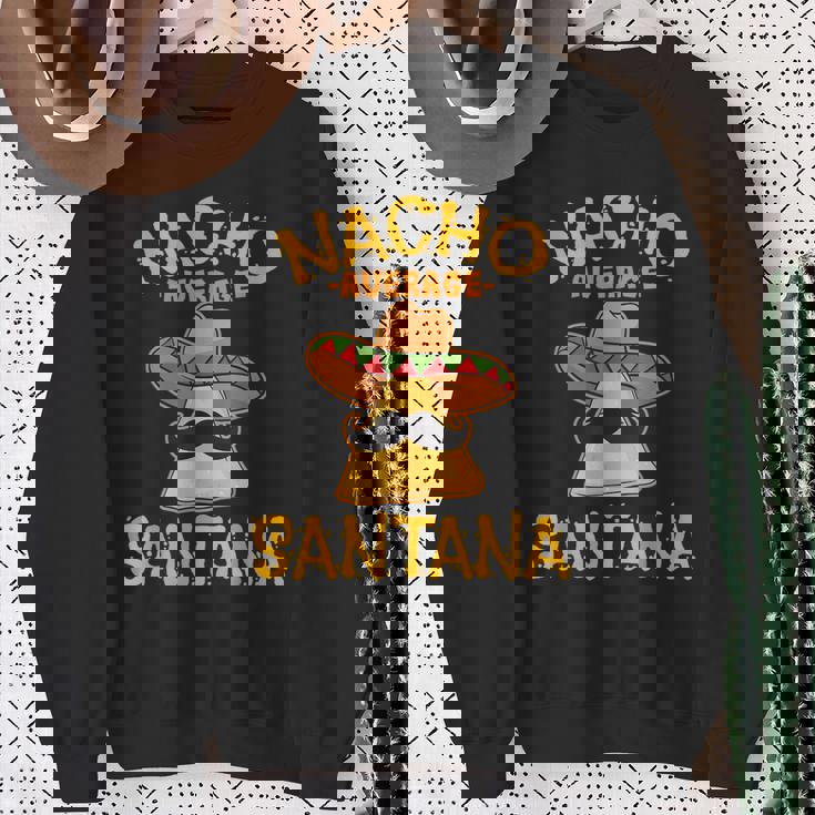 Nacho Averageantana 名前入り 面白いタコス スウェットシャツ 年配の女性への贈り物