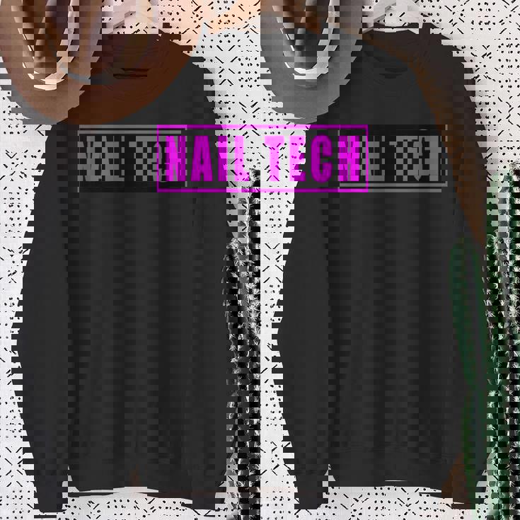 Nail Tech ネイルテック スウェットシャツ 年配の女性への贈り物