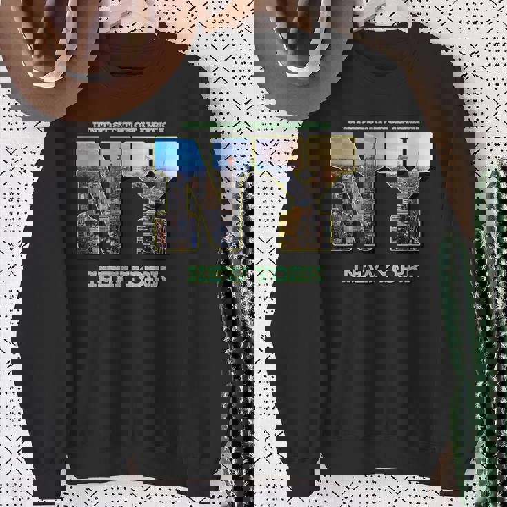 New York Citykyline Outfit I Love New York New York City スウェットシャツ 年配の女性への贈り物