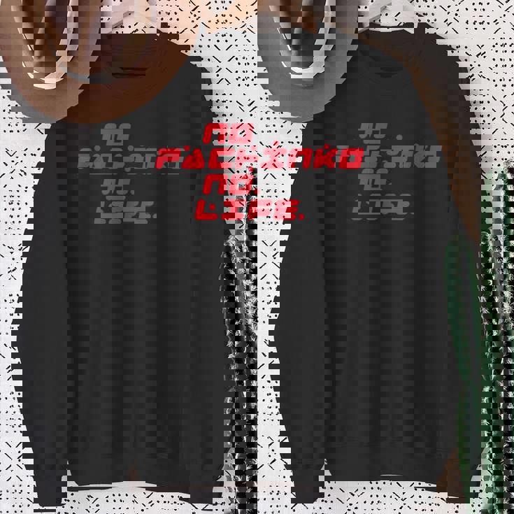 No Pachinko No Life ノーパチンコ・ノーライフ スウェットシャツ 年配の女性への贈り物