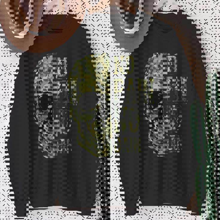 No Pain No Gain- メンズ スカル マインドセット モチベーションジム スウェットシャツ 年配の女性への贈り物