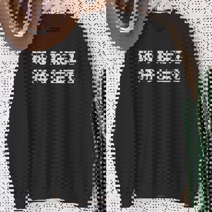 No Rice No Life スウェットシャツ 年配の女性への贈り物