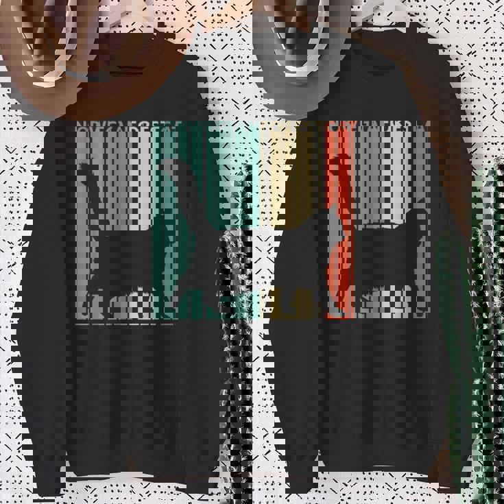 Norwegian Forest Cat ノルウェージャンフォレストキャット スウェットシャツ 年配の女性への贈り物