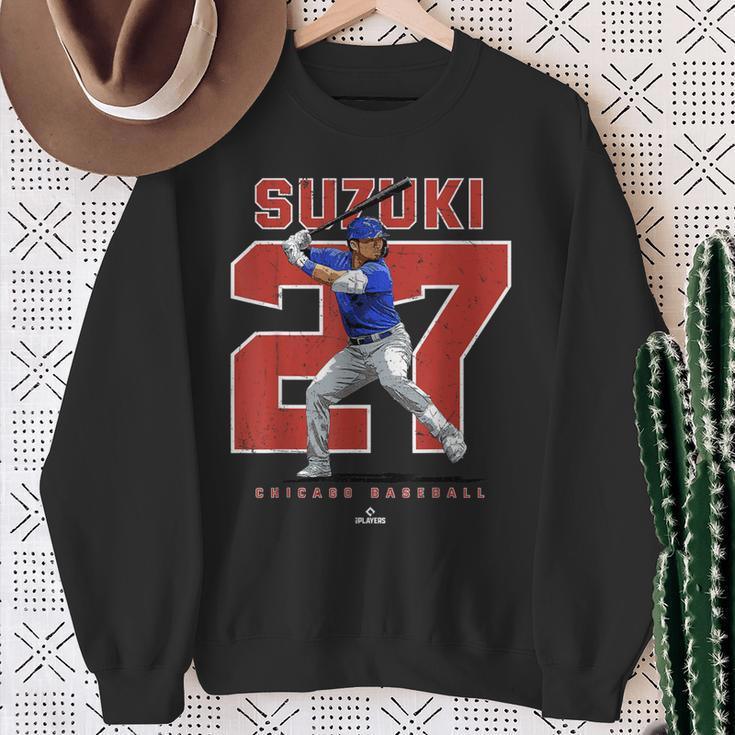Number And Portraiteiyauzuki Chicago Mlbpa スウェットシャツ 年配の女性への贈り物