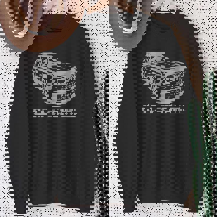 Oldchool Auto Racing カーギア モータースポーツ スウェットシャツ 年配の女性への贈り物