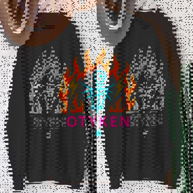 Otyken 民族音楽バンド 先住民族風 民族風 民芸品 スウェットシャツ 年配の女性への贈り物