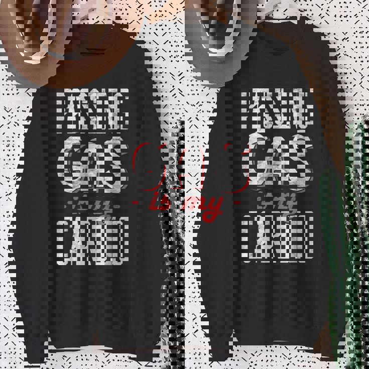 Passing Gas Is My Cardio 麻酔科医 スウェットシャツ 年配の女性への贈り物