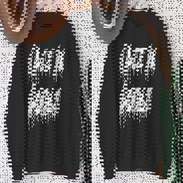 I Pee In Pools 皮肉な皮肉な面白いパーティー駄洒落 Chiling スウェットシャツ 年配の女性への贈り物